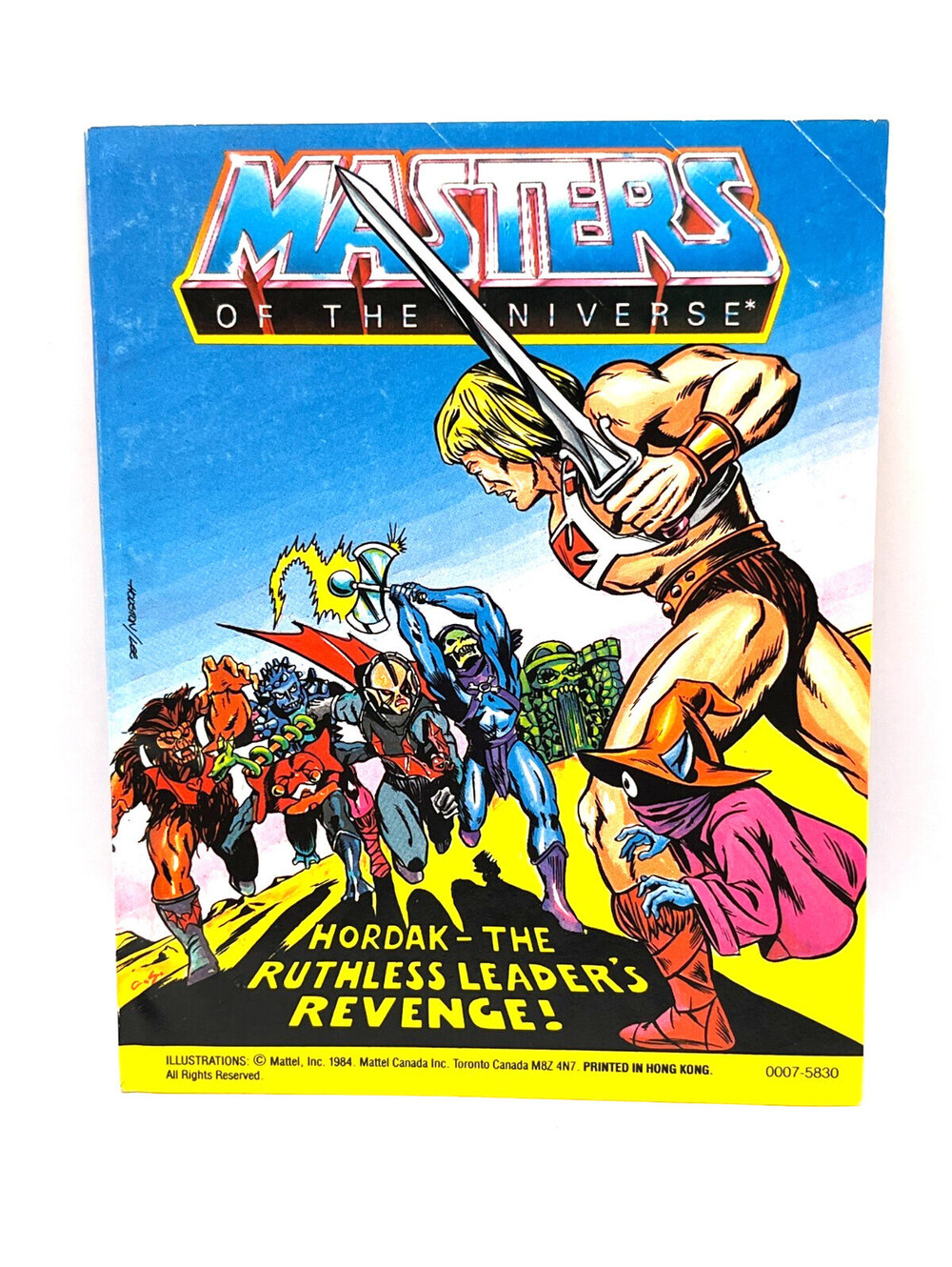 Masters of the Universe - Hordak The Ruthless Leader's Revenge - 1984 Vintage